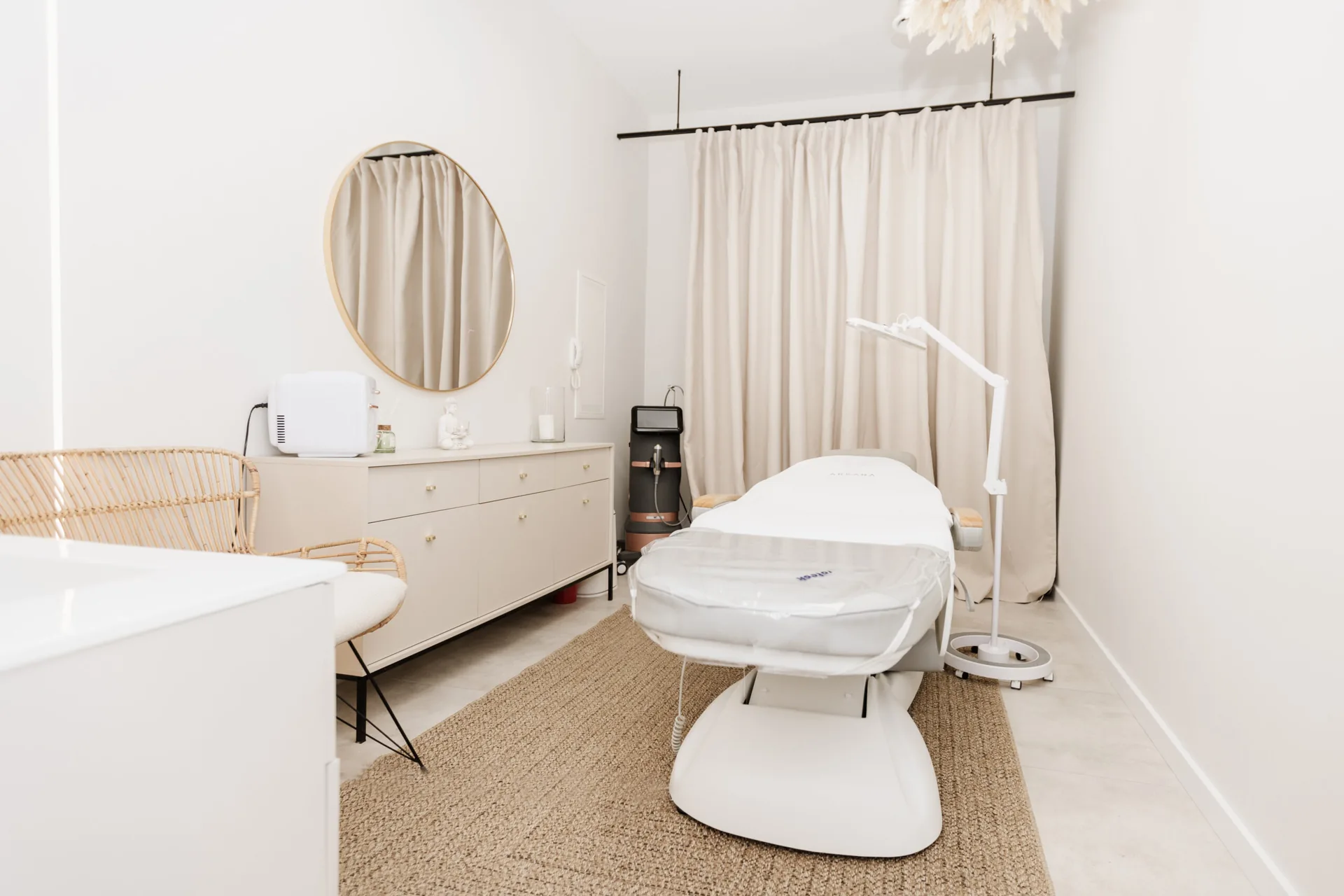 Wnętrze gabinetu Shaanti SPA