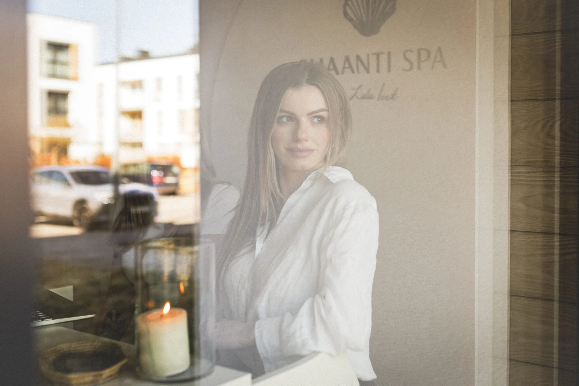 Lidia Icek w gabinecie Shaanti SPA