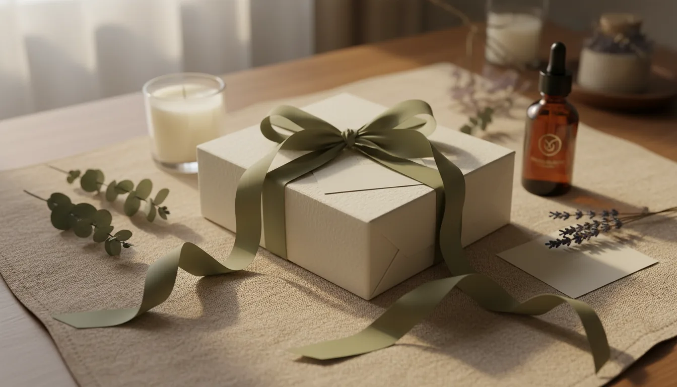 Elegancki voucher prezentowy Shaanti SPA