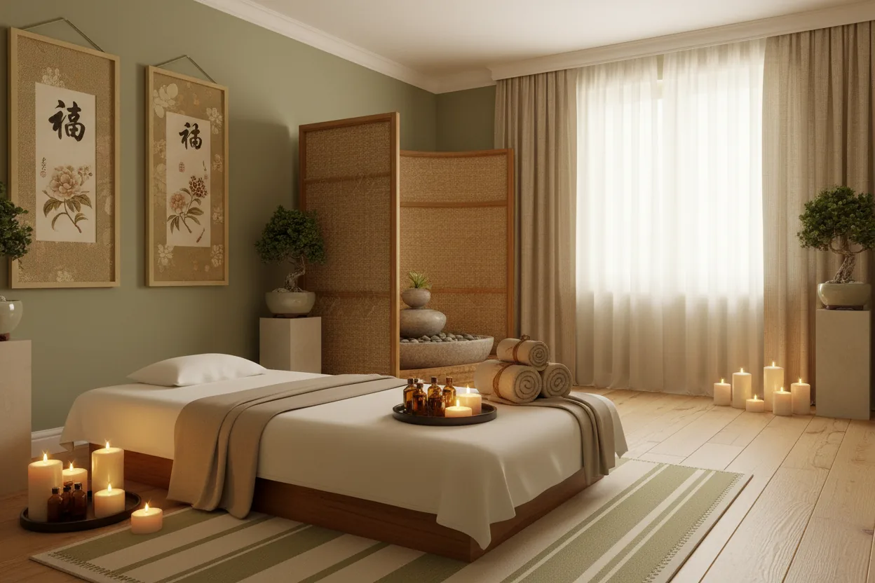 Pokój do masażu w Shaanti SPA