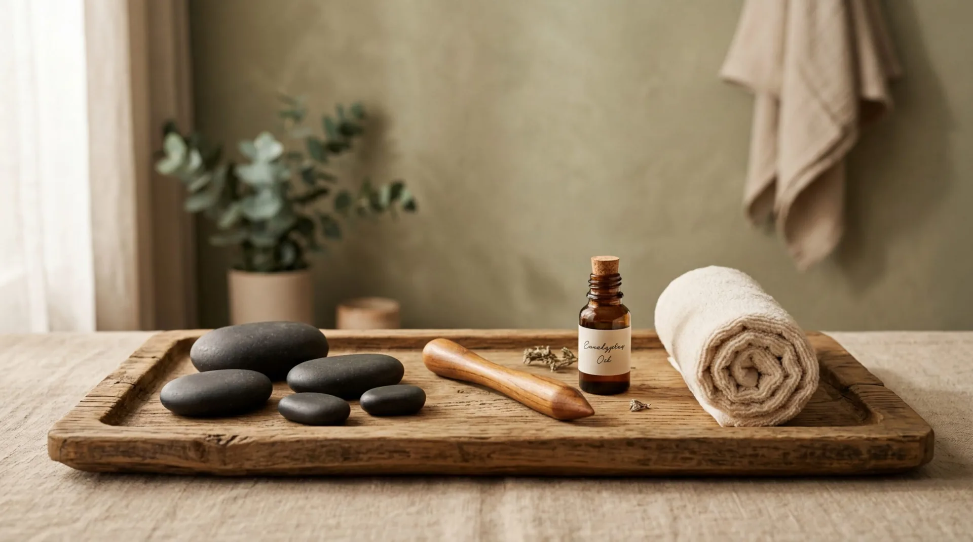 Detale gabinetu — relaks w Shaanti SPA