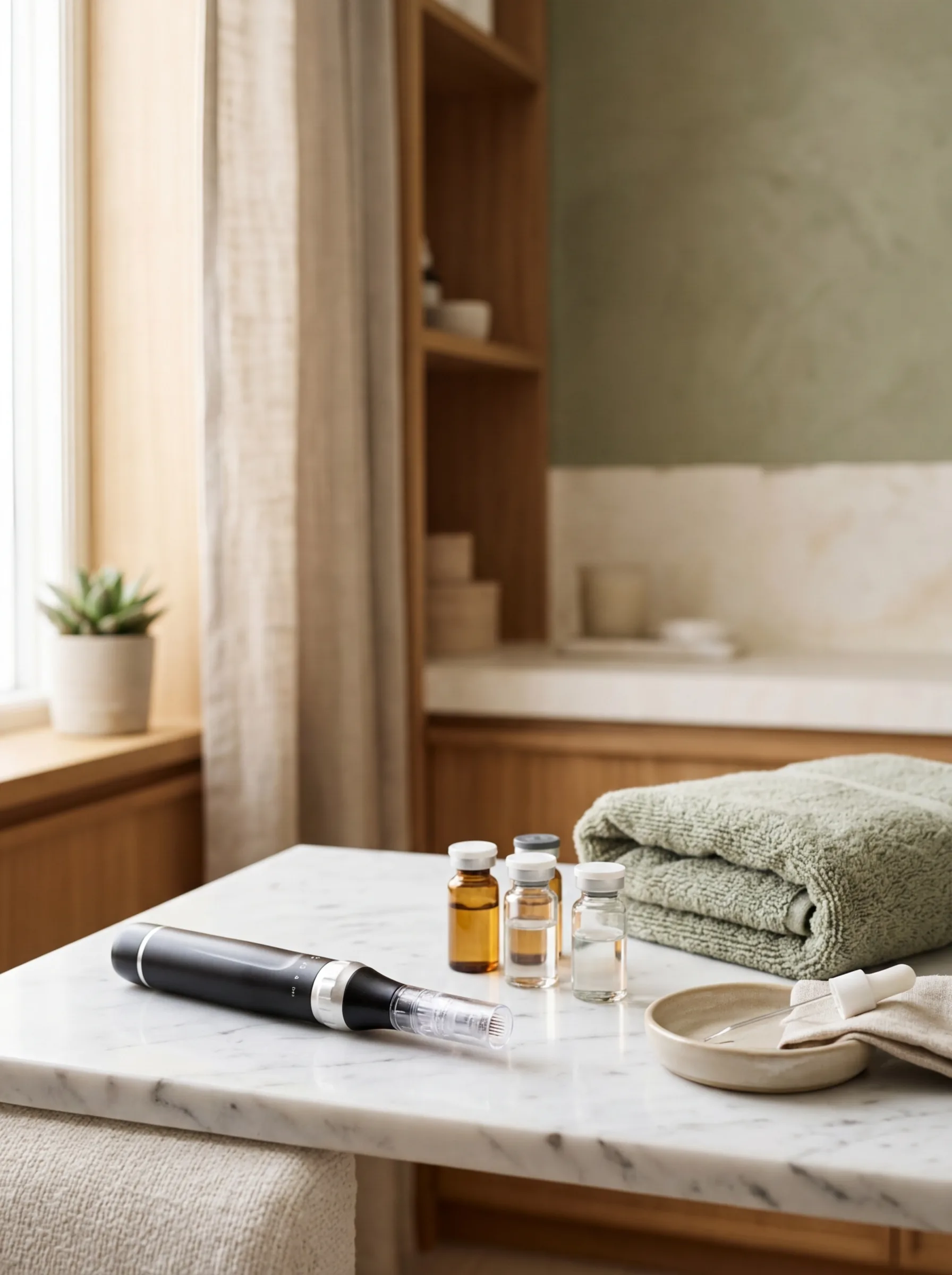 Zabieg mezoterapii mikroiglowej dermapenem w Shaanti SPA Pogórze