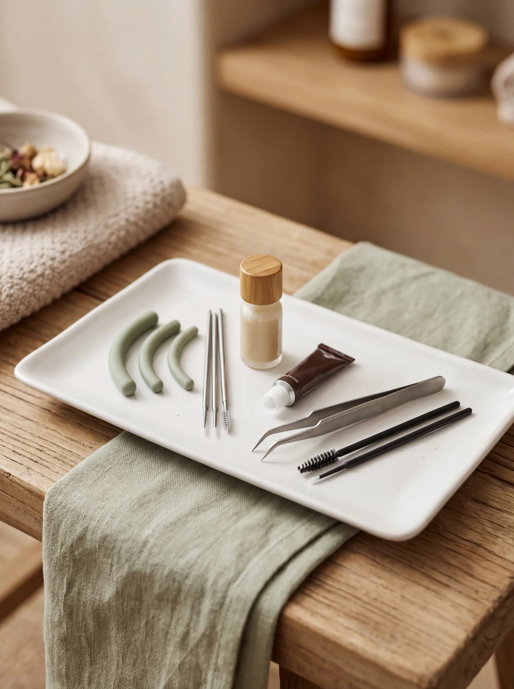 Oprawa oka — lifting rzęs, laminacja brwi, nitkowanie w Shaanti SPA Pogórze