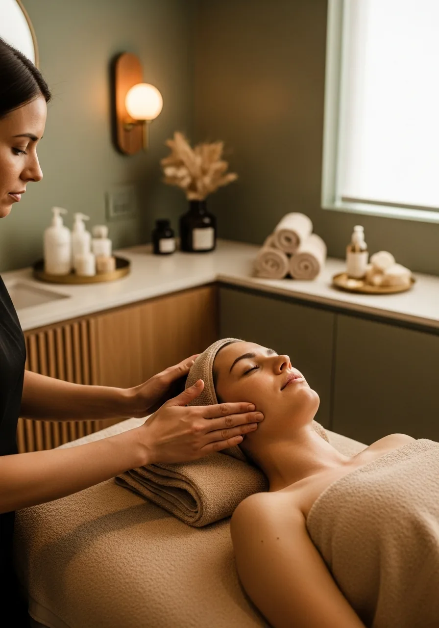 Drenaż limfatyczny twarzy w Shaanti SPA Pogórze