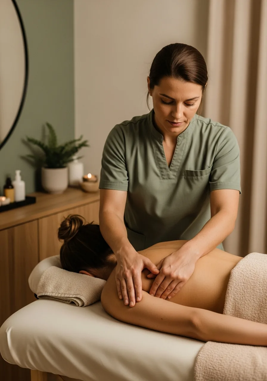Masaż leczniczy w Shaanti SPA Pogórze