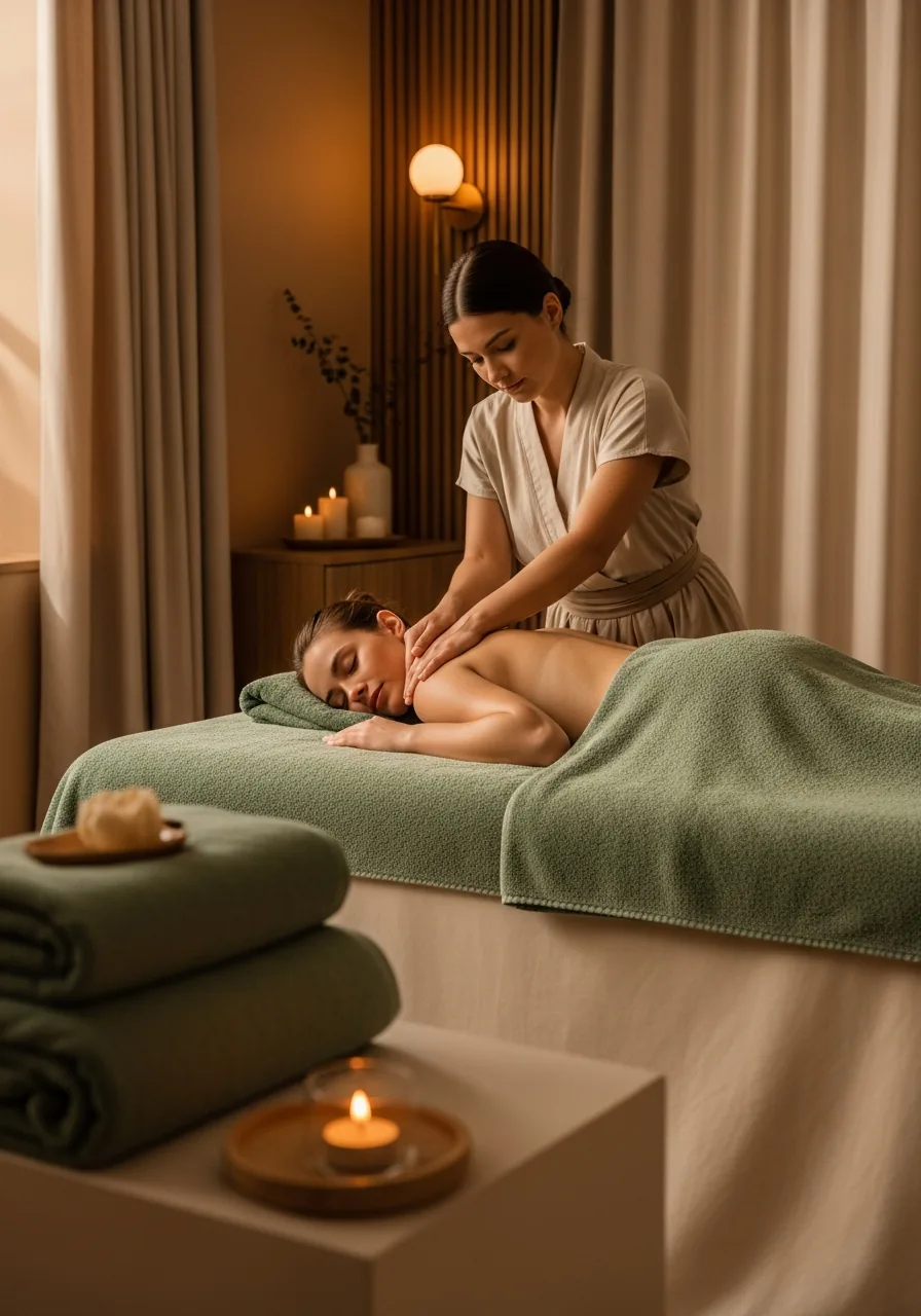 Masaż relaksacyjny całego ciała w Shaanti SPA Pogórze