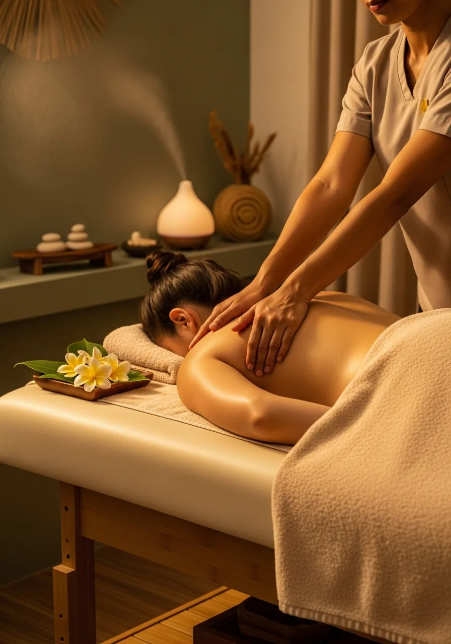 Rytuał spokoju Lomi Lomi w Shaanti SPA Pogórze